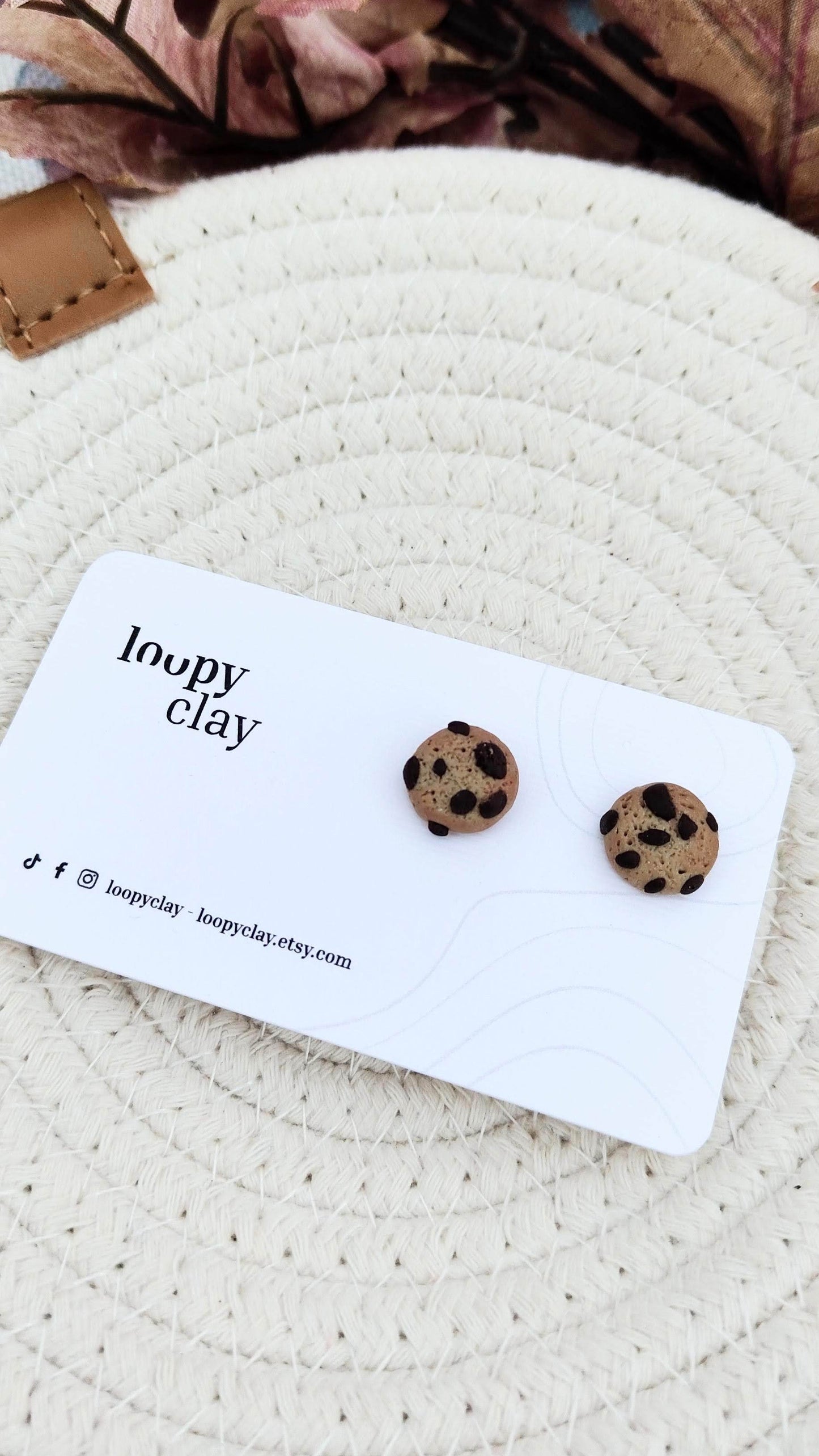Orecchini piccoli: breakfast collections (II) - Loopy Clay