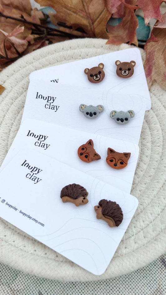 Orecchini abitanti del bosco e della foresta (I)