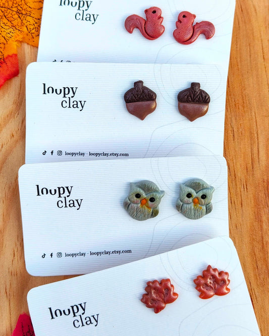 Orecchini abitanti del bosco e della foresta (II)