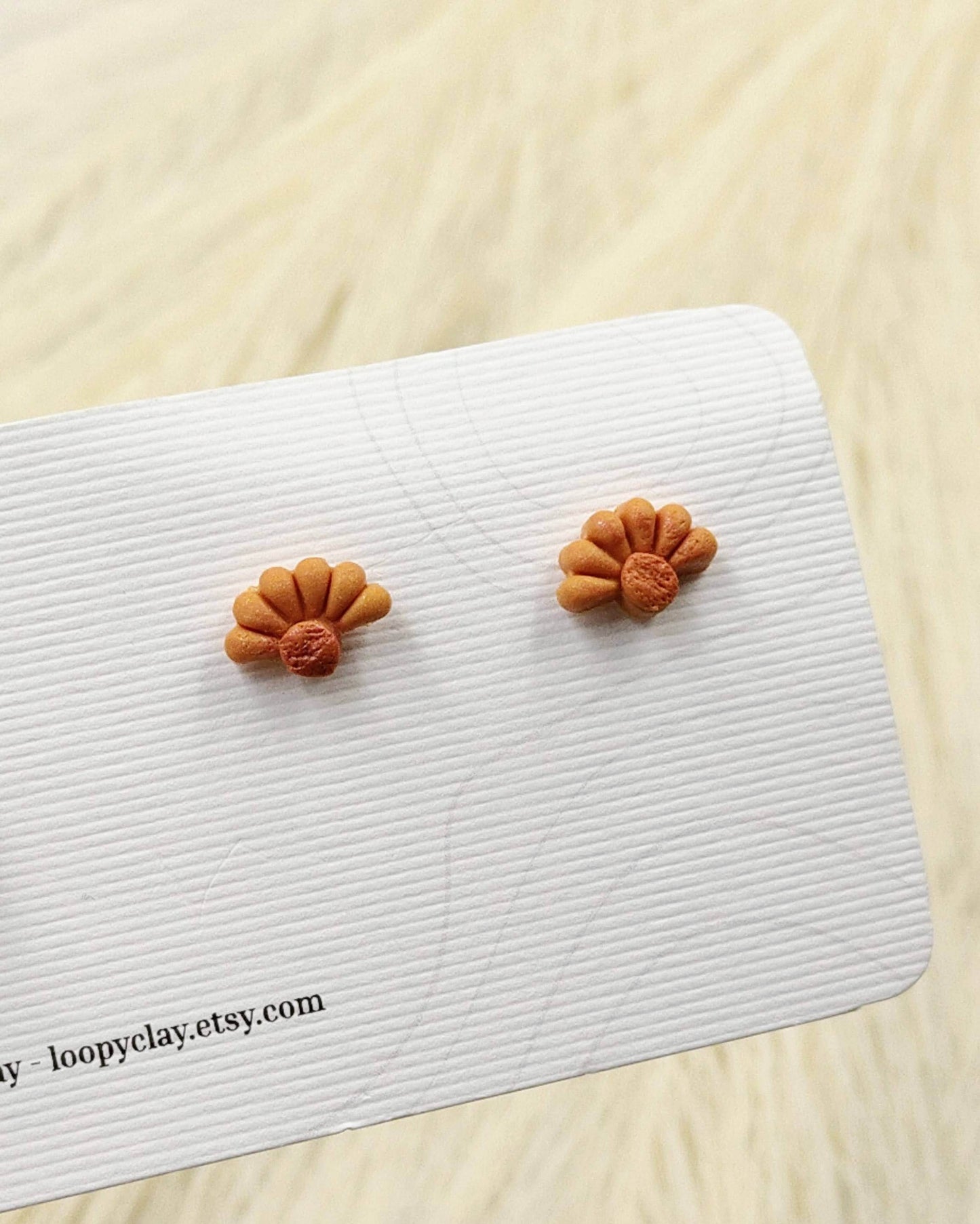 Orecchini fiori di campo - classici intramontabili - Loopy Clay