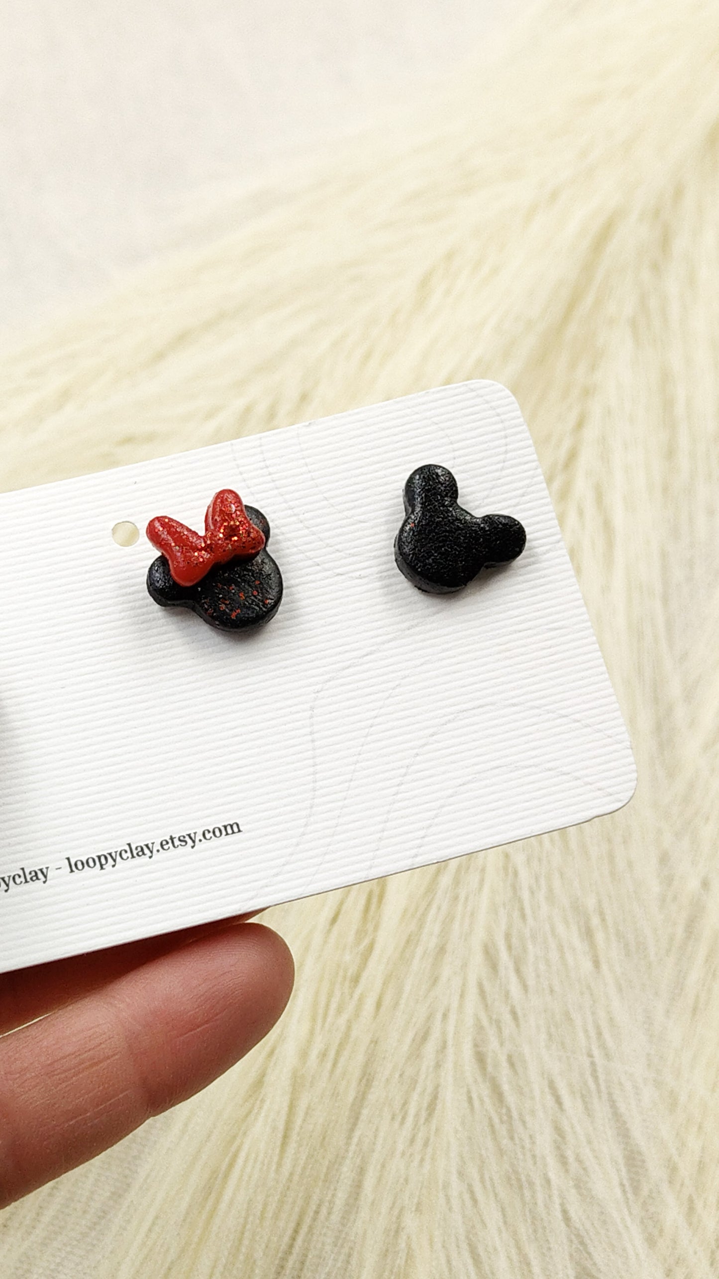 Orecchini mickey & minnie - classico per grandi e piccini