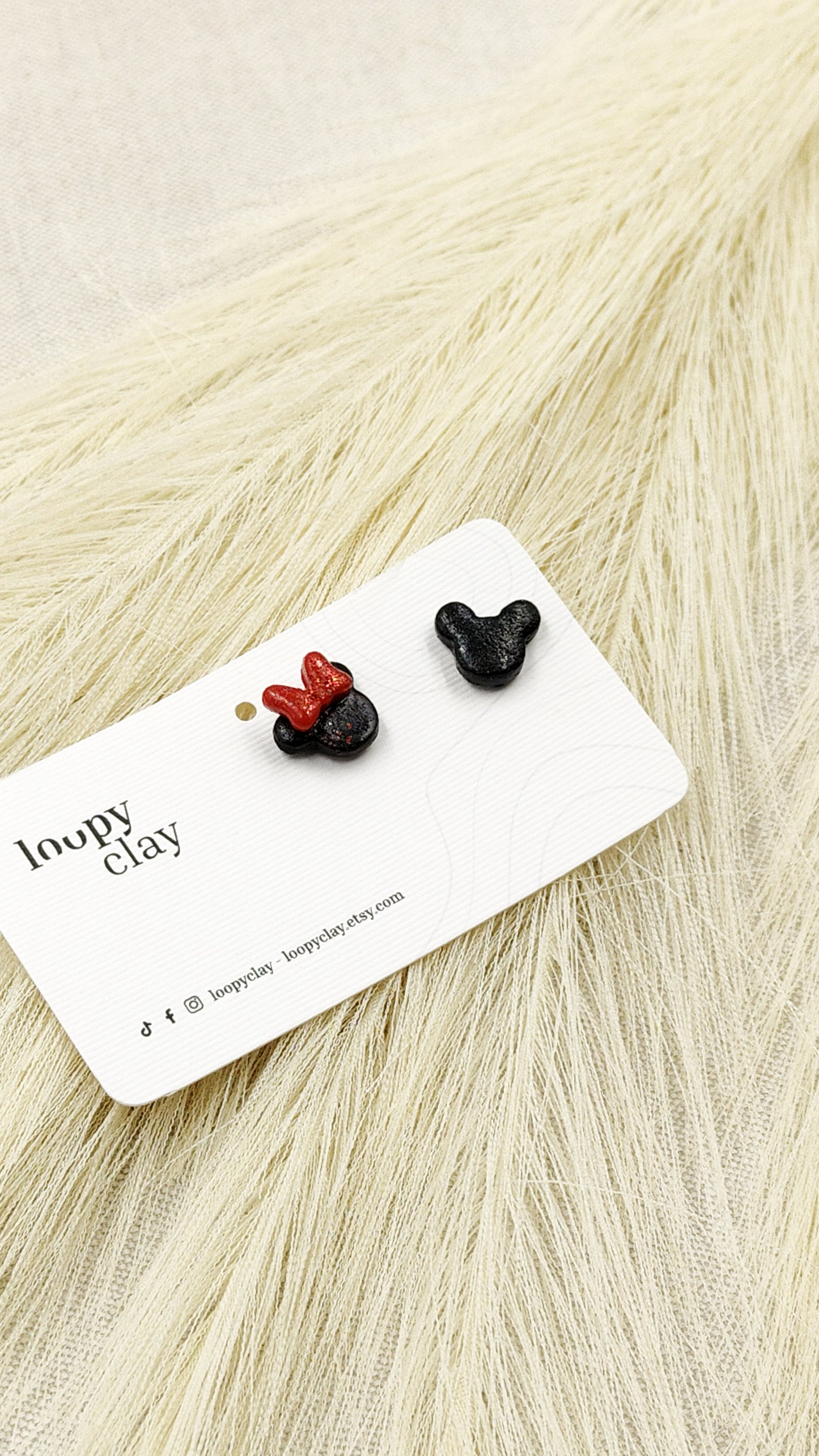 Orecchini mickey & minnie - classico per grandi e piccini