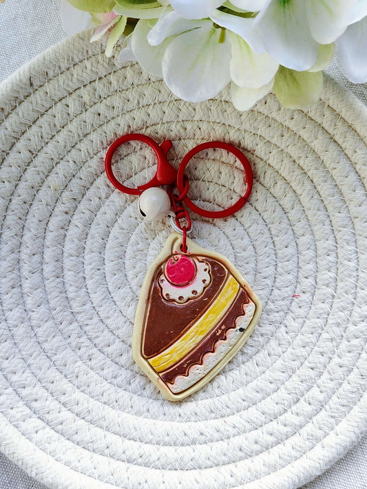 Collezione Kawaii | Portachiavi Fetta di Torta Golosa