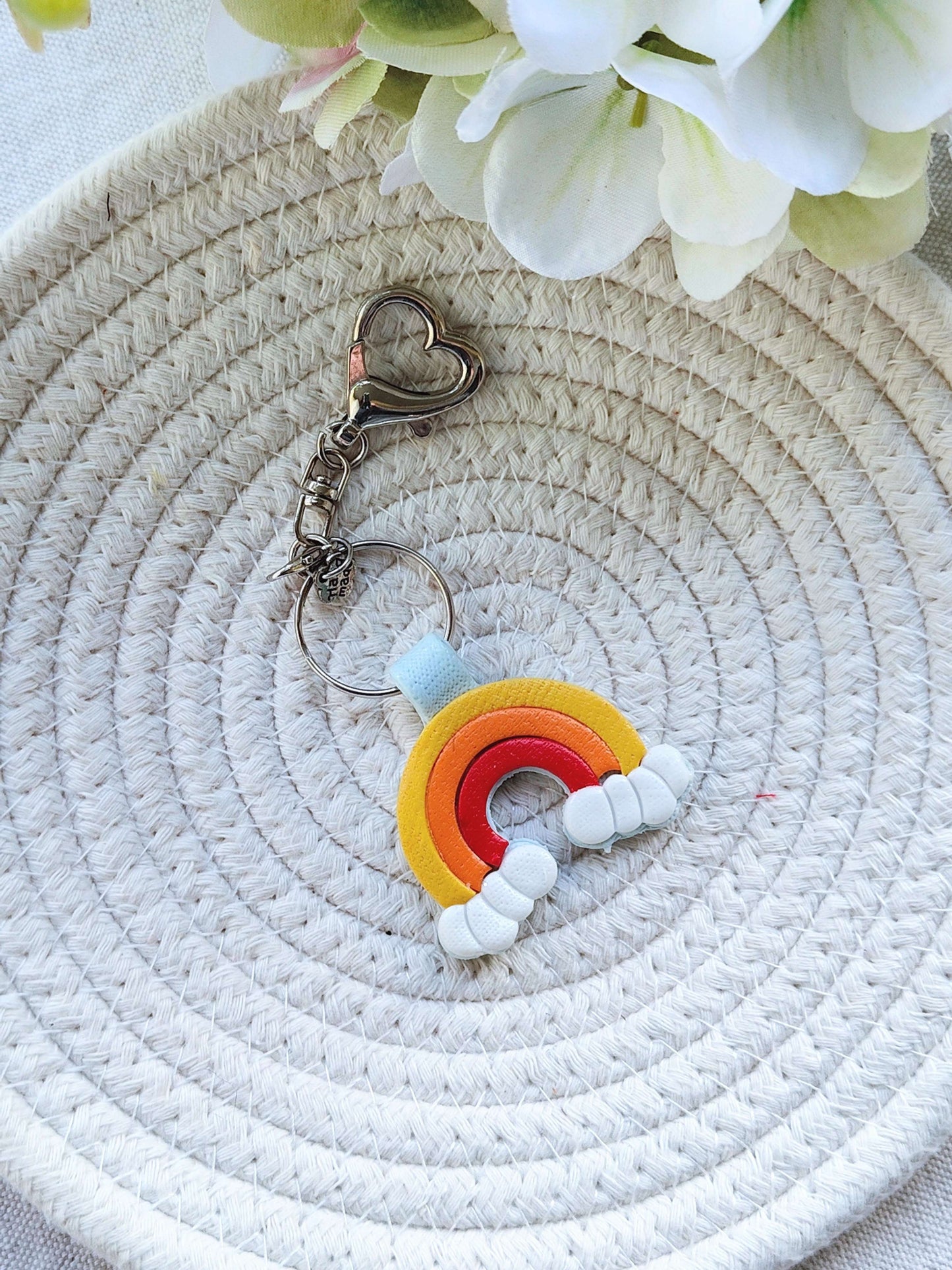 Collezione Primavera | Portachiavi Arcobaleno Felice