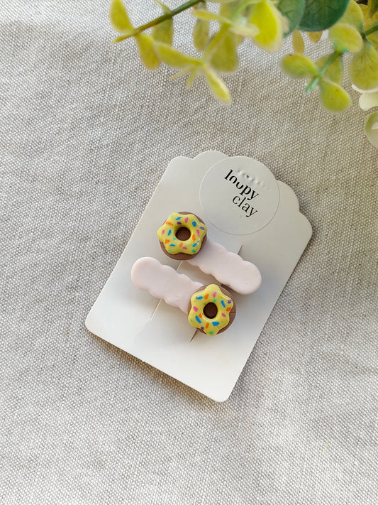 Collezione Foodies | Fermagli capelli artigianali dolci e frutta