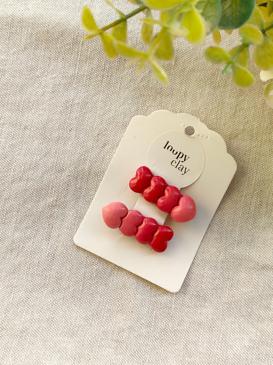 Collezione Love | Fermaglio capelli 4 Cuori