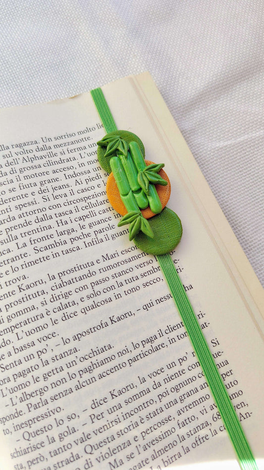 Segnalibro Elastico Regolabile Bambù | I Love Japan