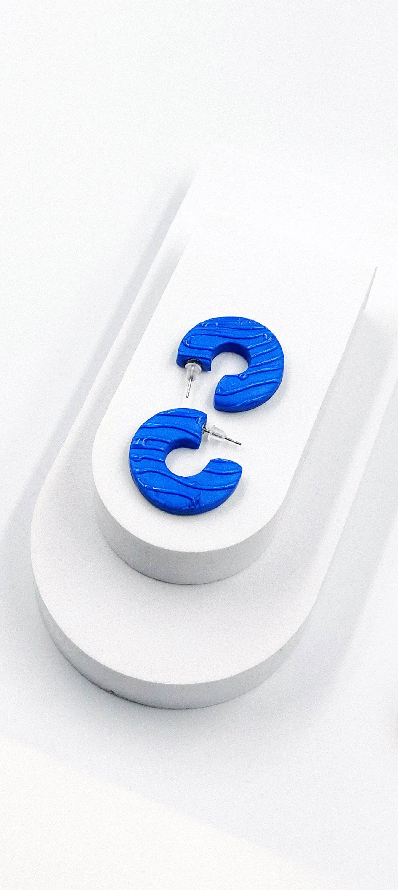 Orecchini a cerchio pop loop - Loopy Clay