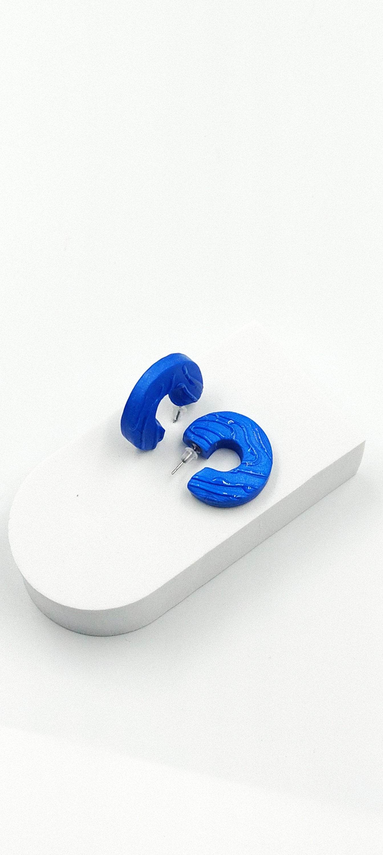 Orecchini a cerchio pop loop - Loopy Clay