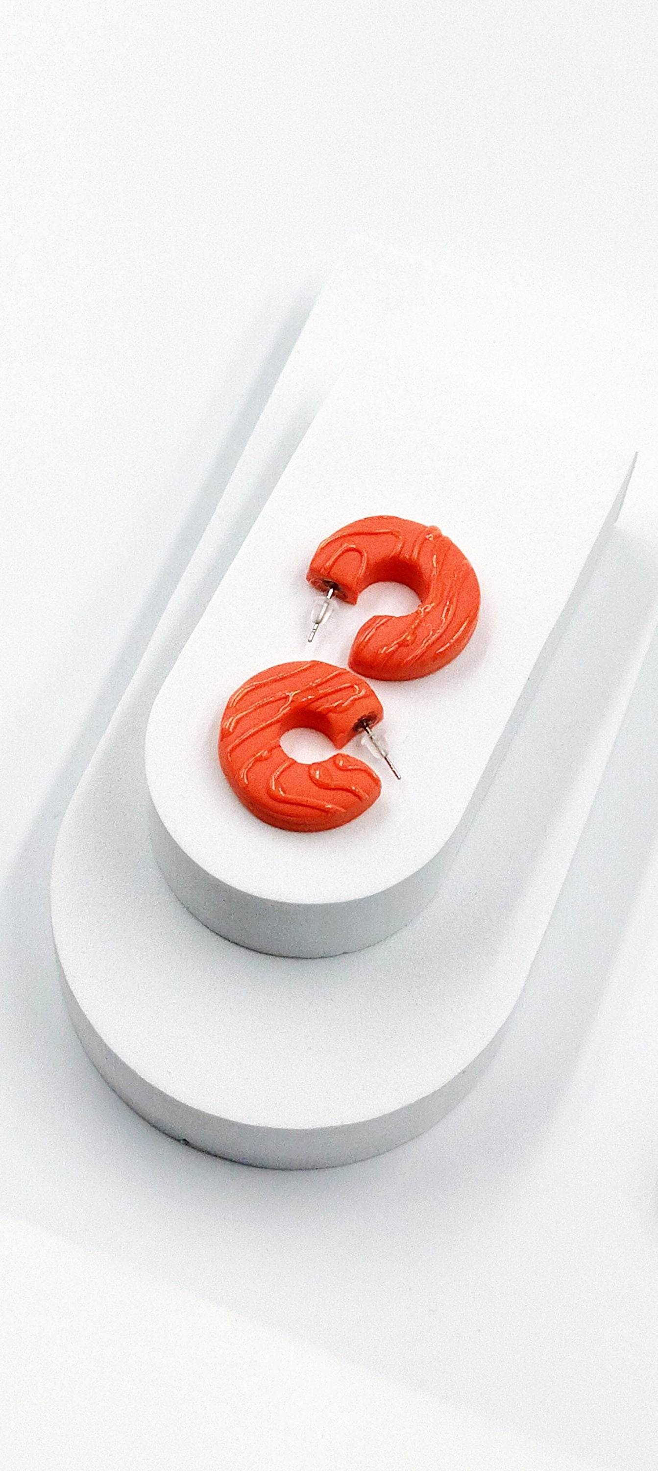 Orecchini a cerchio pop loop - Loopy Clay