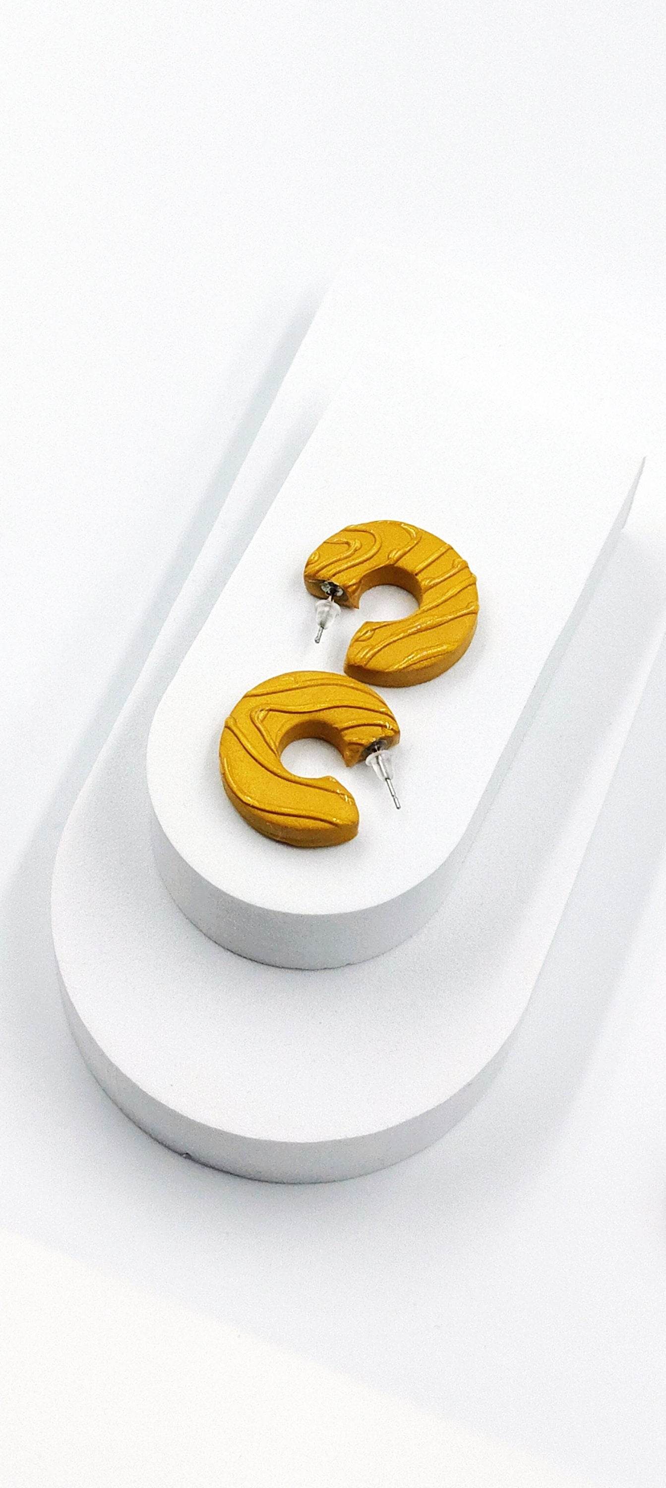 Orecchini a cerchio pop loop - Loopy Clay