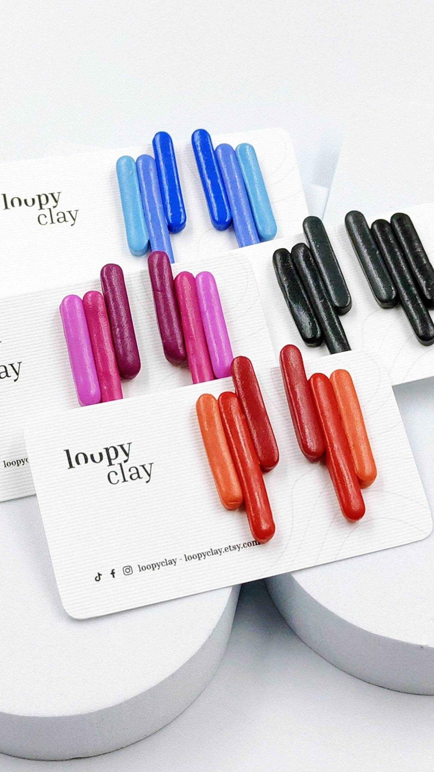 Orecchini Moderni Lineari