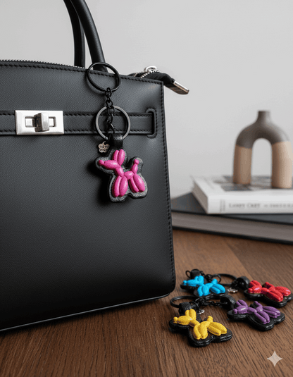 Collezione Pop Art | Portachiavi Balloon Dog Koons - cold set