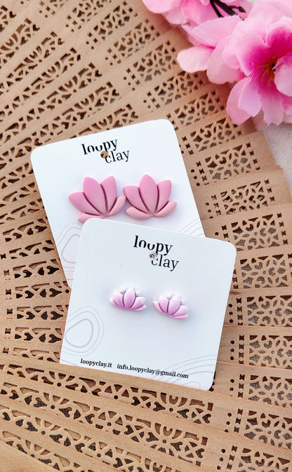 Orecchini Loto Minimal "Soft Petal" | Collezione I Love Japan