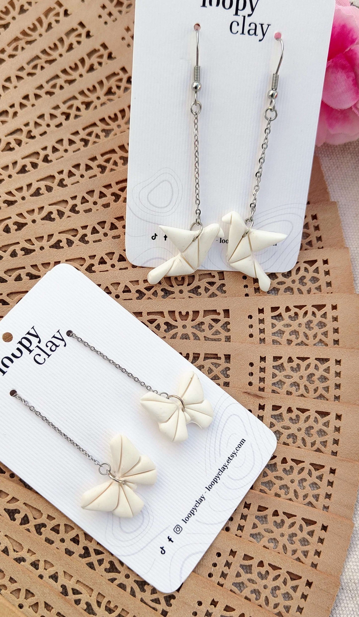 Orecchini Origami Farfalla | Collezione I Love Japan