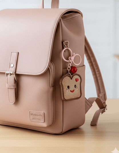 Collezione Kawaii | Portachiavi Toast Sorridente