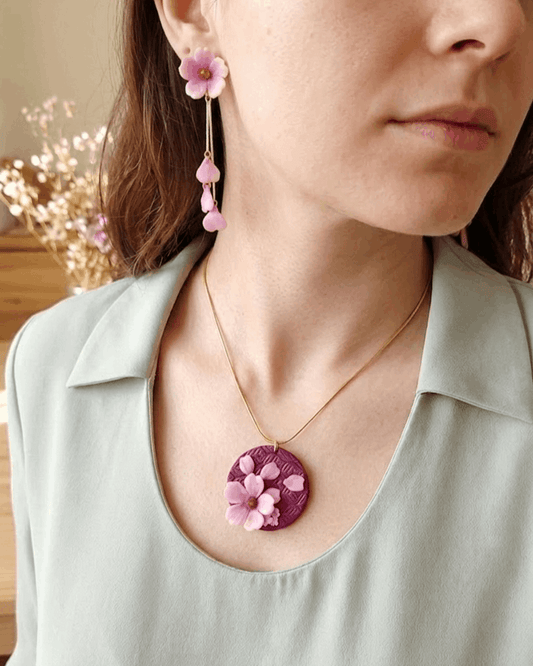 Collana Sakura "Grand Bloom" (Versione Large) | I Love Japan parure