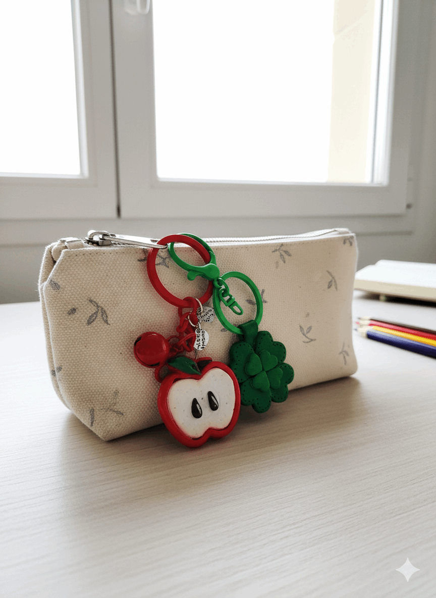 Collezione Primavera | Portachiavi Mela Croccante