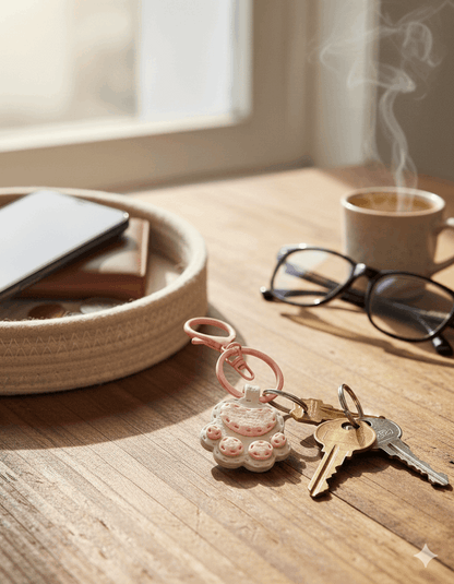 Collezione Pets | Portachiavi "Zampetta del Cuore"