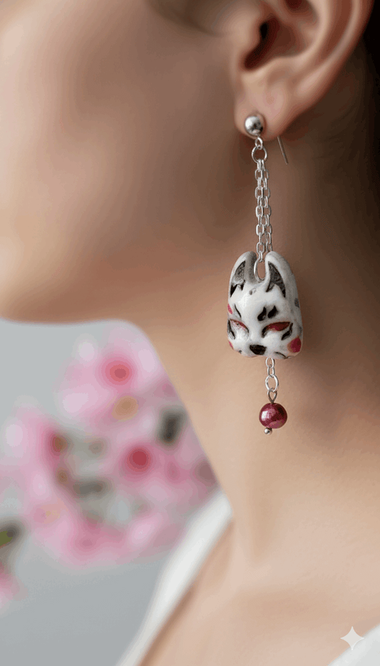 Orecchini Kitsune Spirit | Collezione I Love Japan