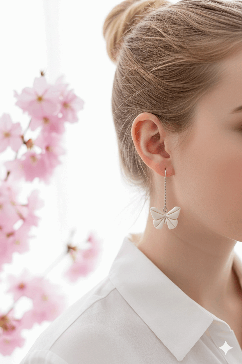Orecchini Origami Farfalla | Collezione I Love Japan