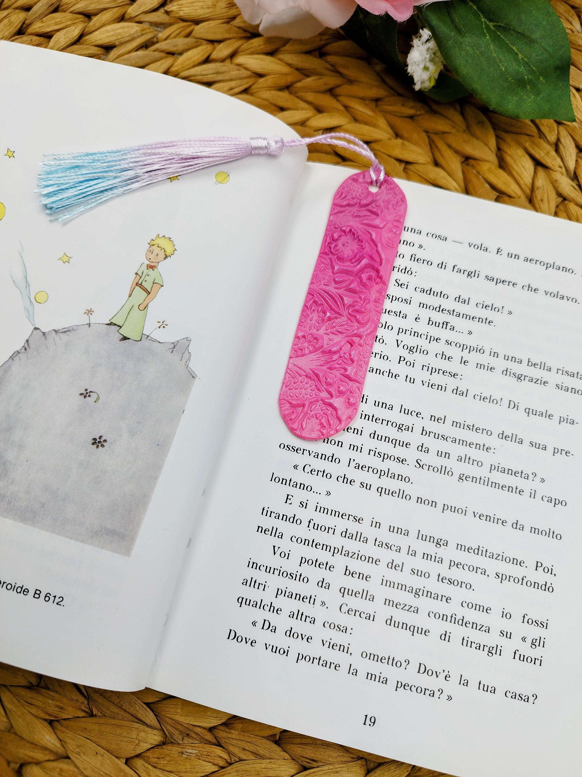 Segnalibro Artigianale a Petali | Aurora Rosa e Lilla