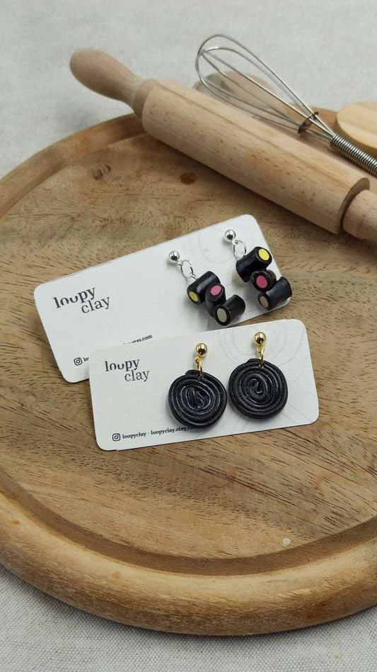 Orecchini Liquirizia