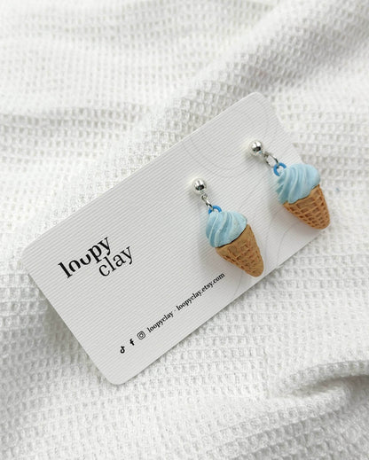 Orecchini cono gelato