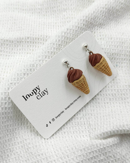 Orecchini cono gelato
