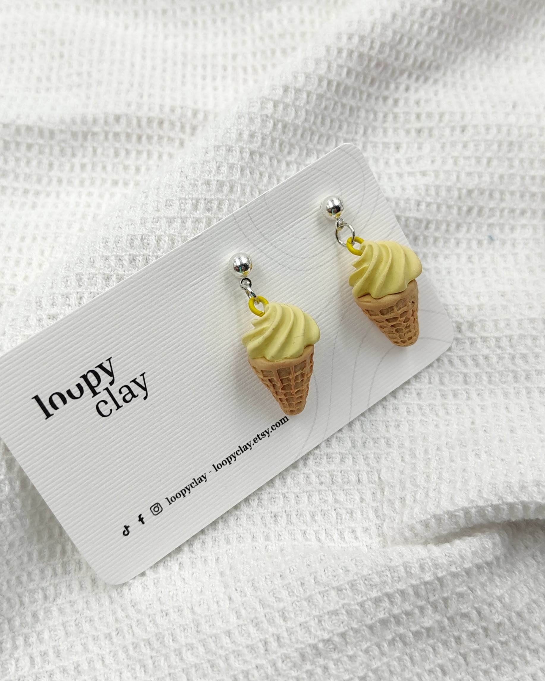 Orecchini cono gelato