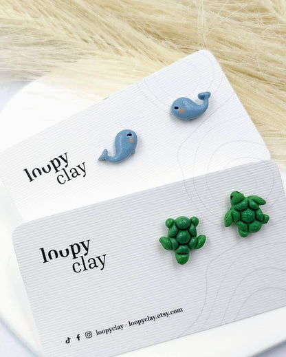 Orecchini animali marini e conchiglie: estate tutto l'anno