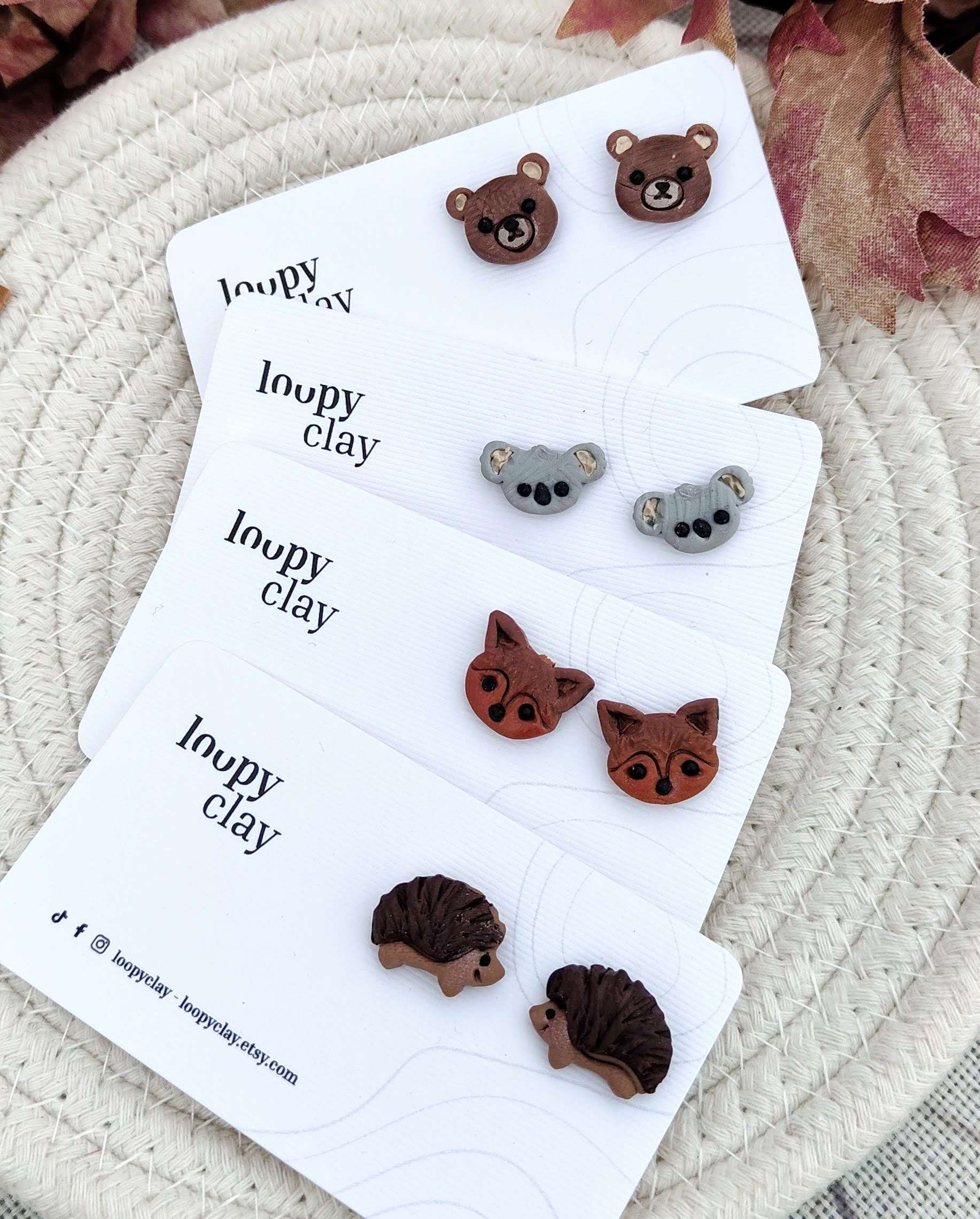 Orecchini abitanti del bosco e della foresta (I)