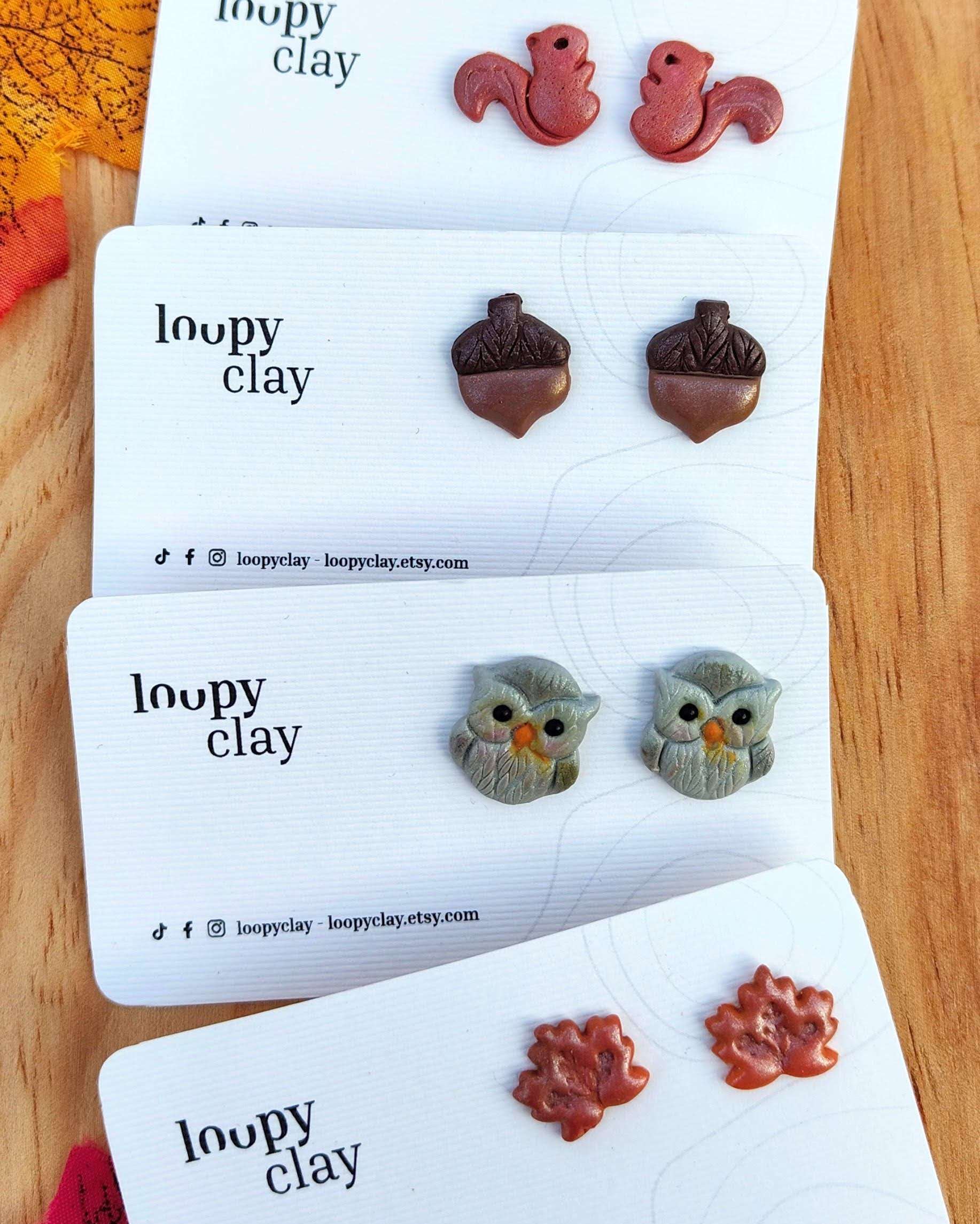 Orecchini abitanti del bosco e della foresta (II)