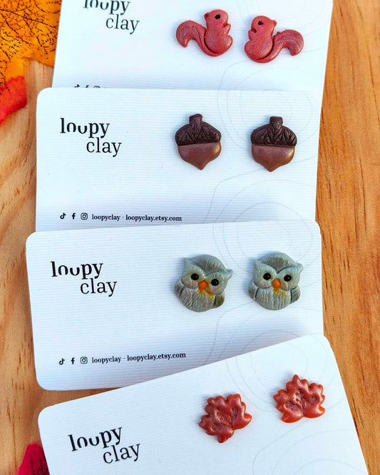 Orecchini abitanti del bosco e della foresta (II)