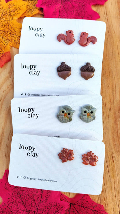 Orecchini abitanti del bosco e della foresta (II)