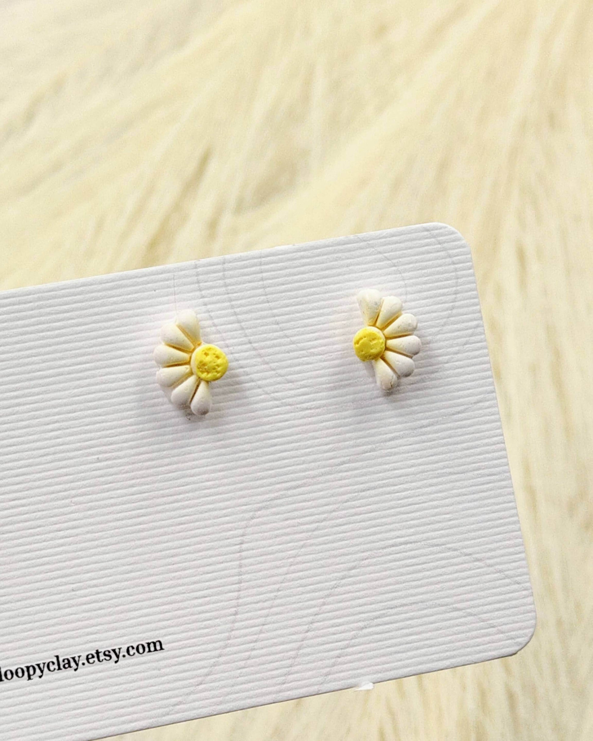 Orecchini fiori di campo - classici intramontabili - Loopy Clay