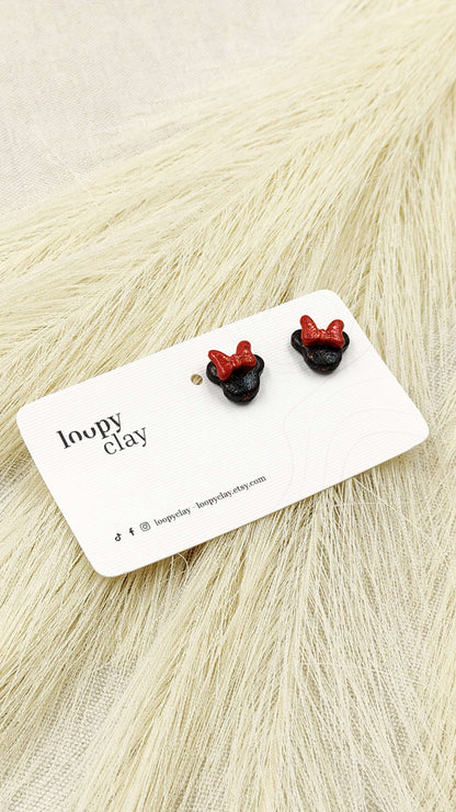 Orecchini mickey & minnie - classico per grandi e piccini