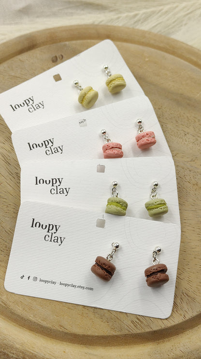 Orecchini macarons - simpatici e divertenti