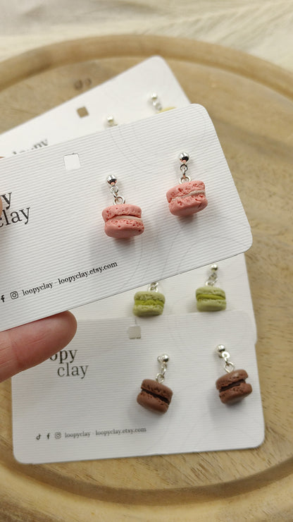 Orecchini macarons - simpatici e divertenti