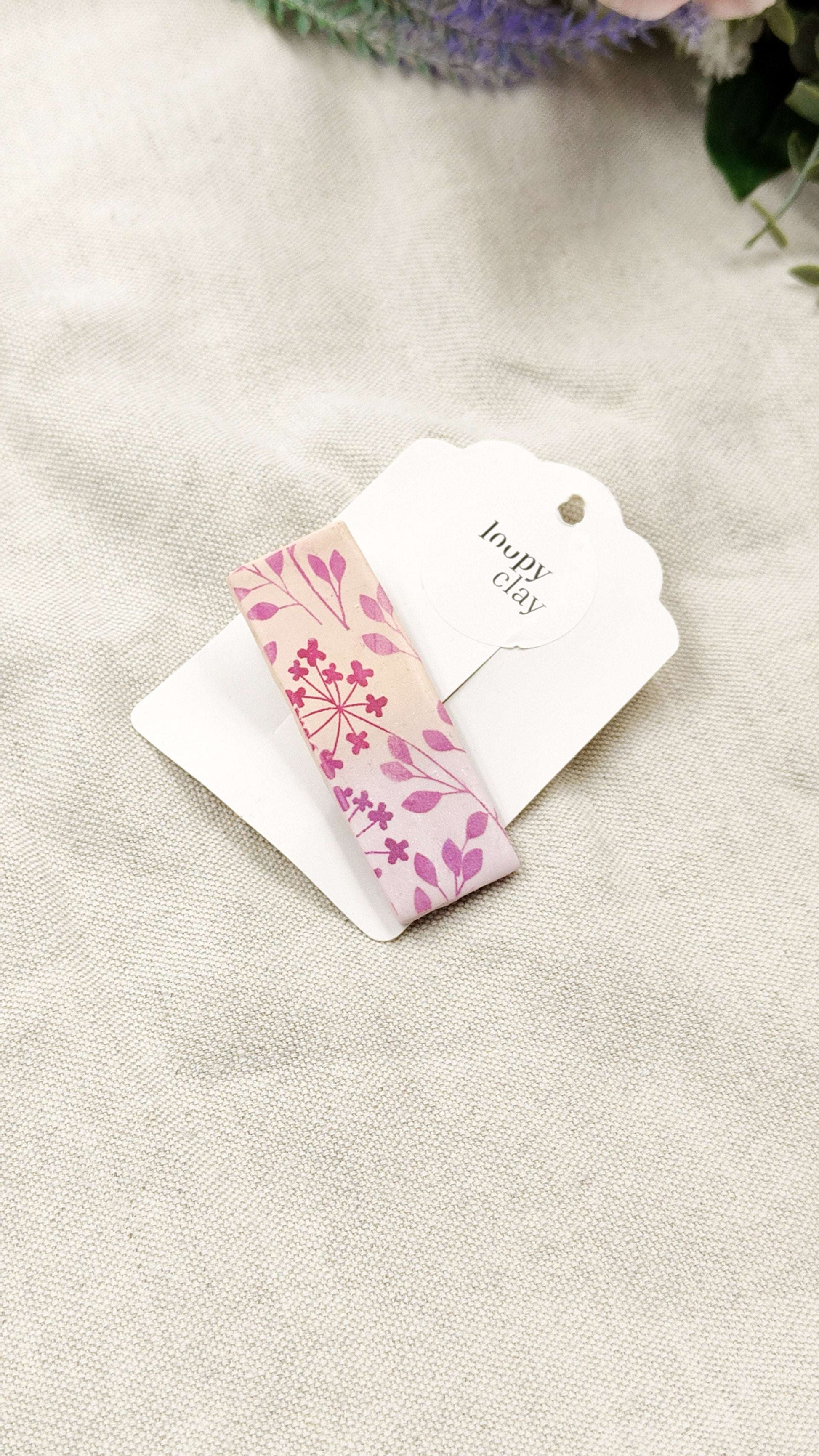 Collezione Pittorica Floreale | Fermagli capelli artigianali