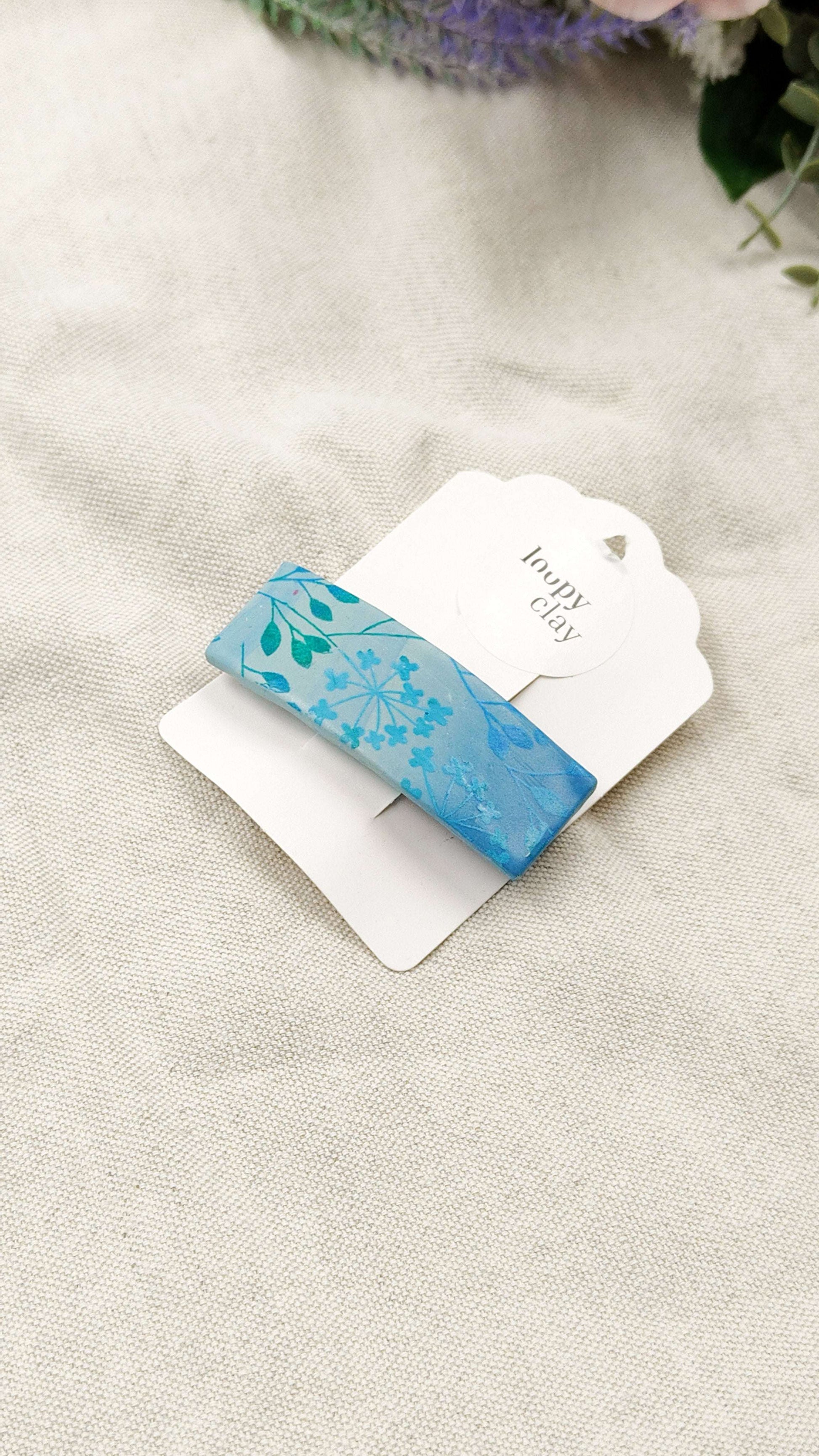 Collezione Pittorica Floreale | Fermagli capelli artigianali