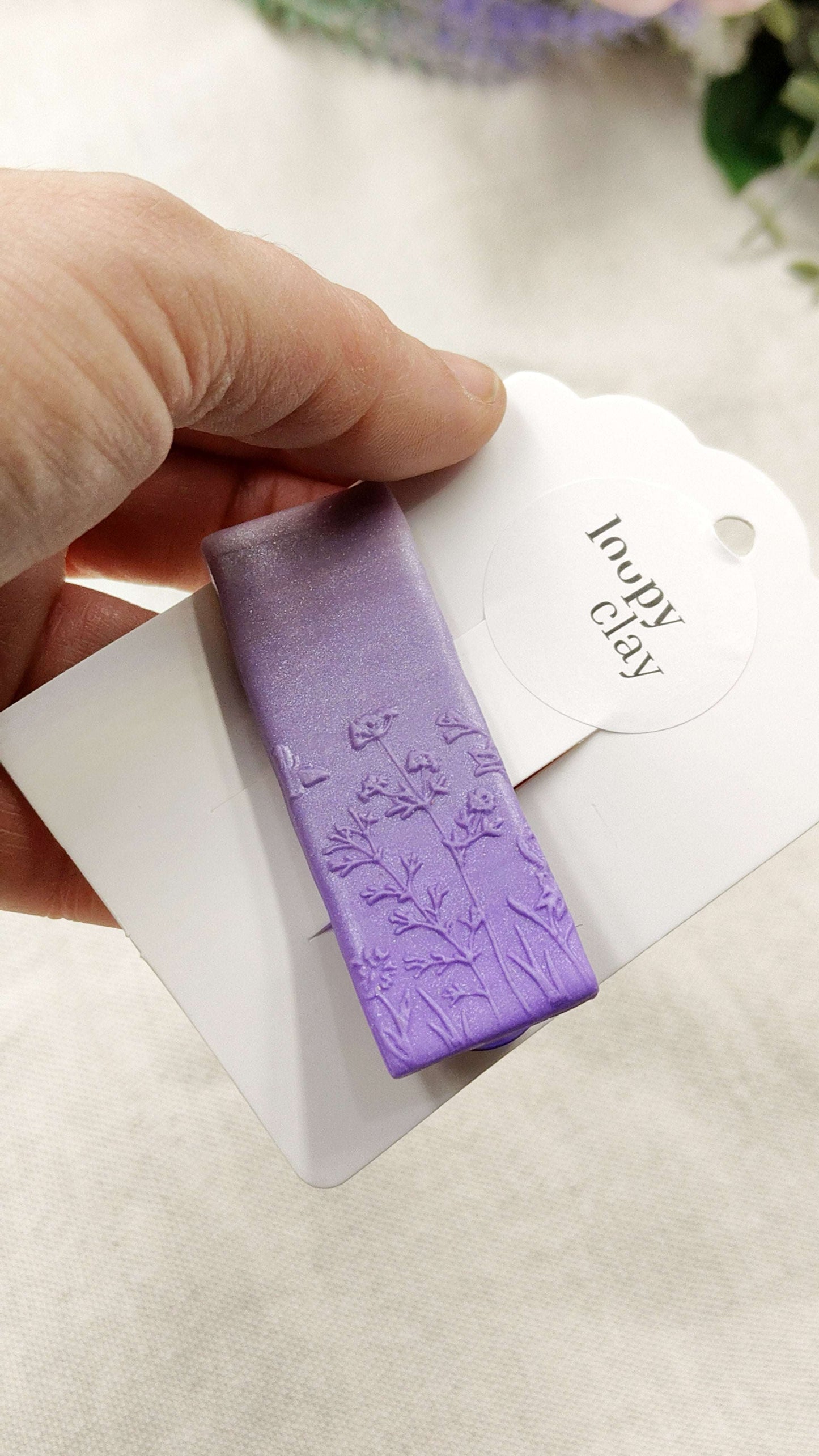 Collezione Pittorica Floreale | Fermagli capelli artigianali