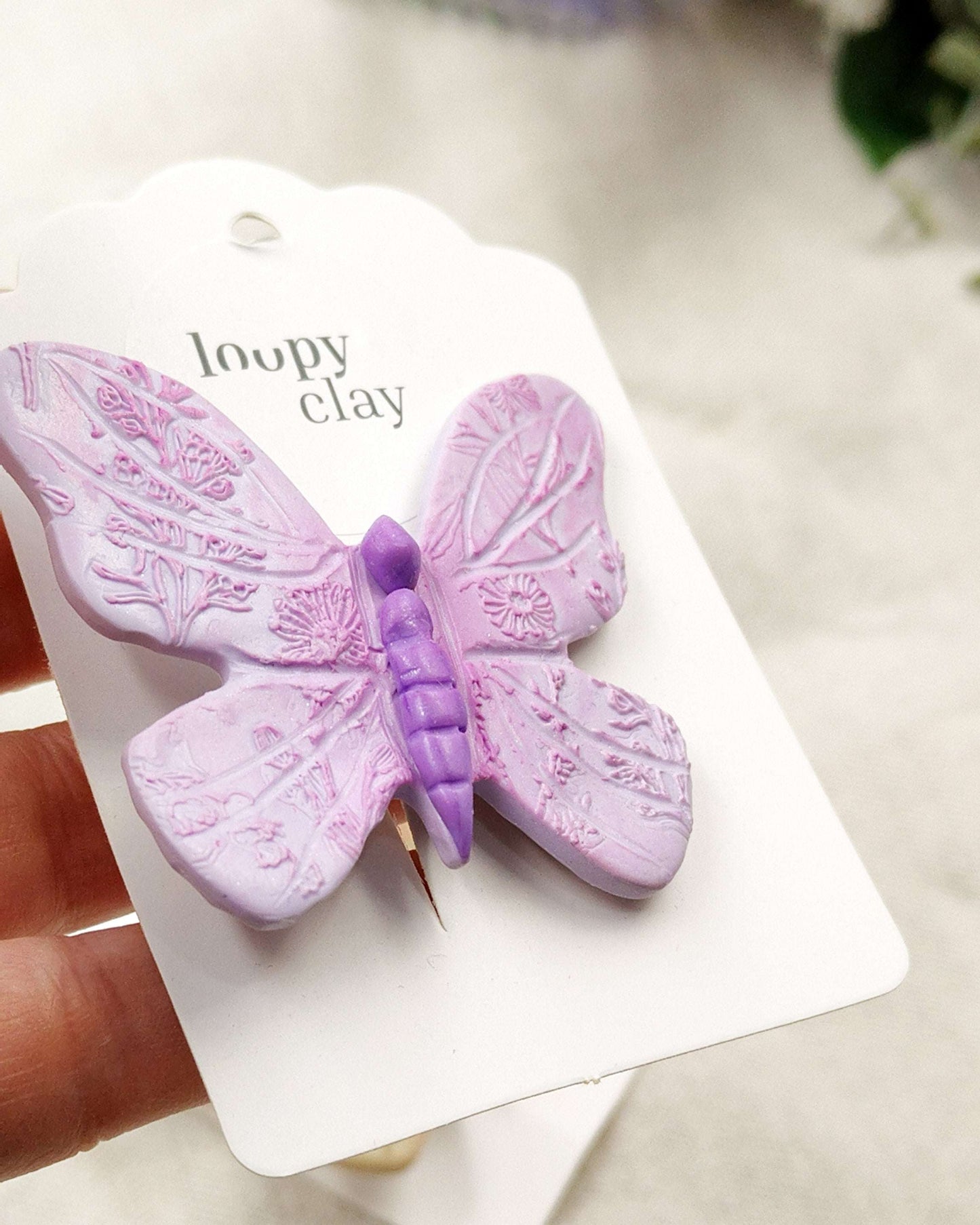 Collezione Farfalle e fiori | Fermagli capelli artigianali