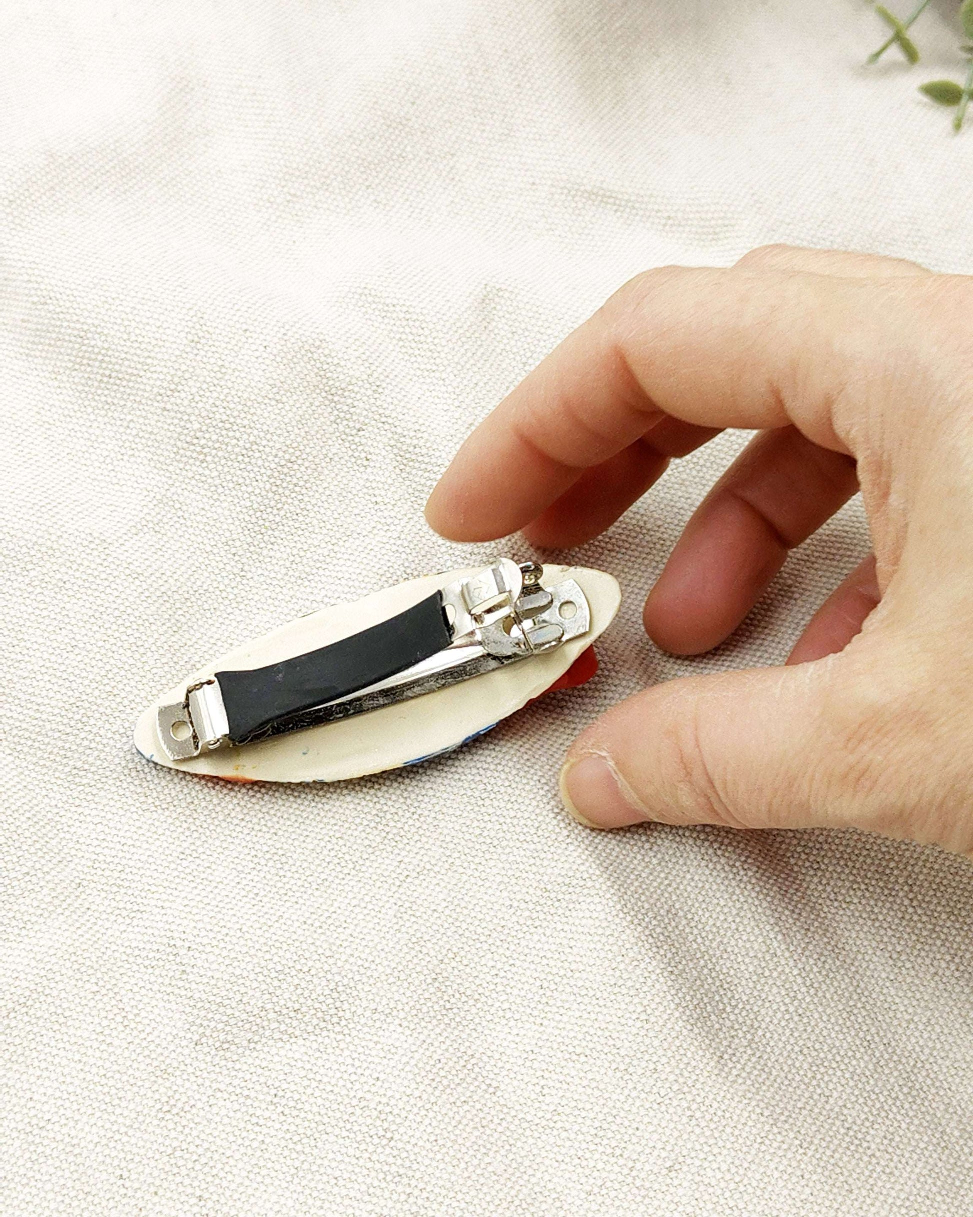 Collezione Papaveri | Fermagli capelli artigianali