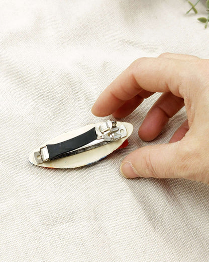 Collezione Papaveri | Fermagli capelli artigianali