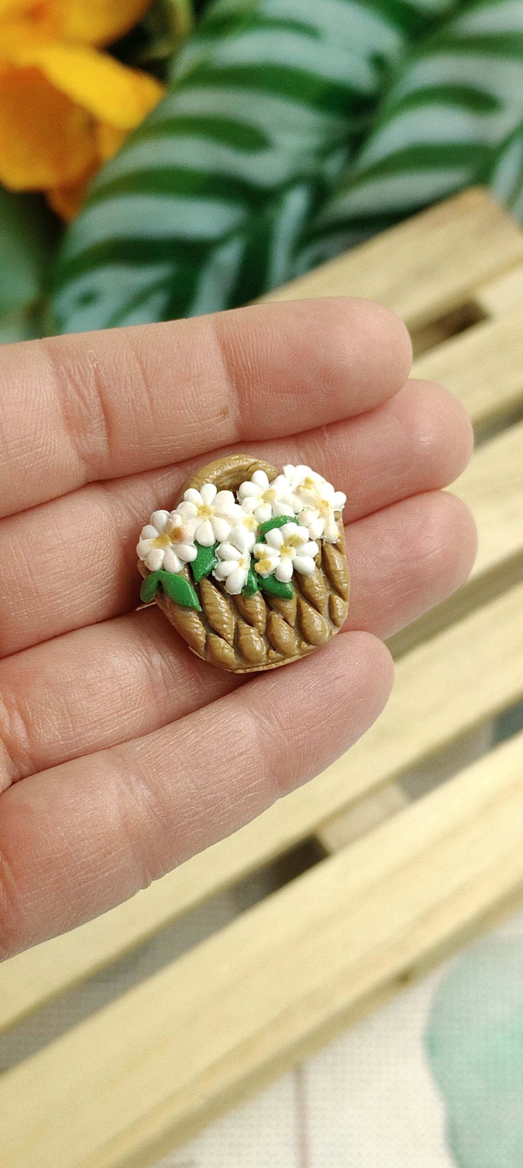 Calamite artigianali Frigo - primavera in cesto 2025