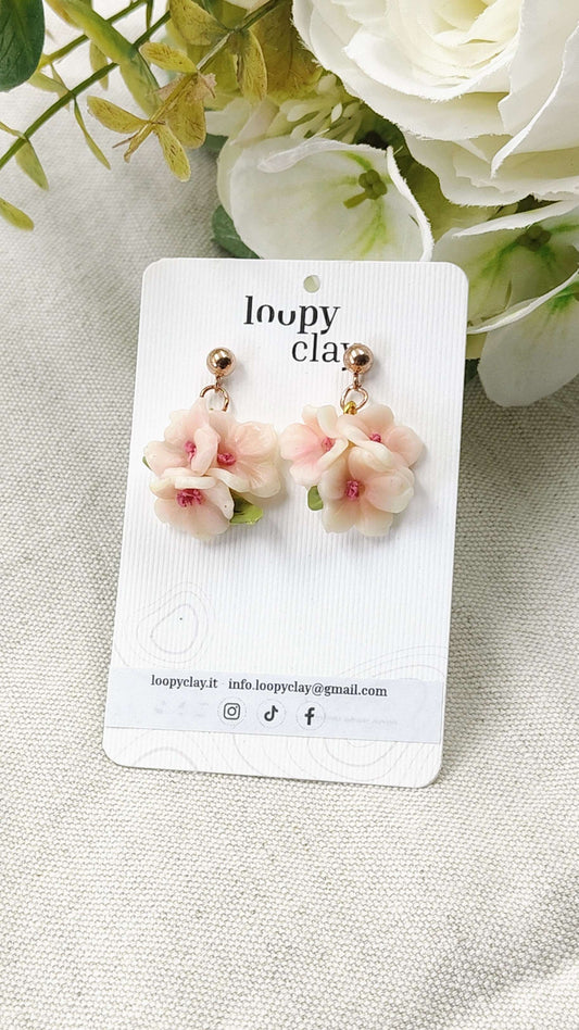 Orecchini Sakura | L'effimera bellezza dei ciliegi