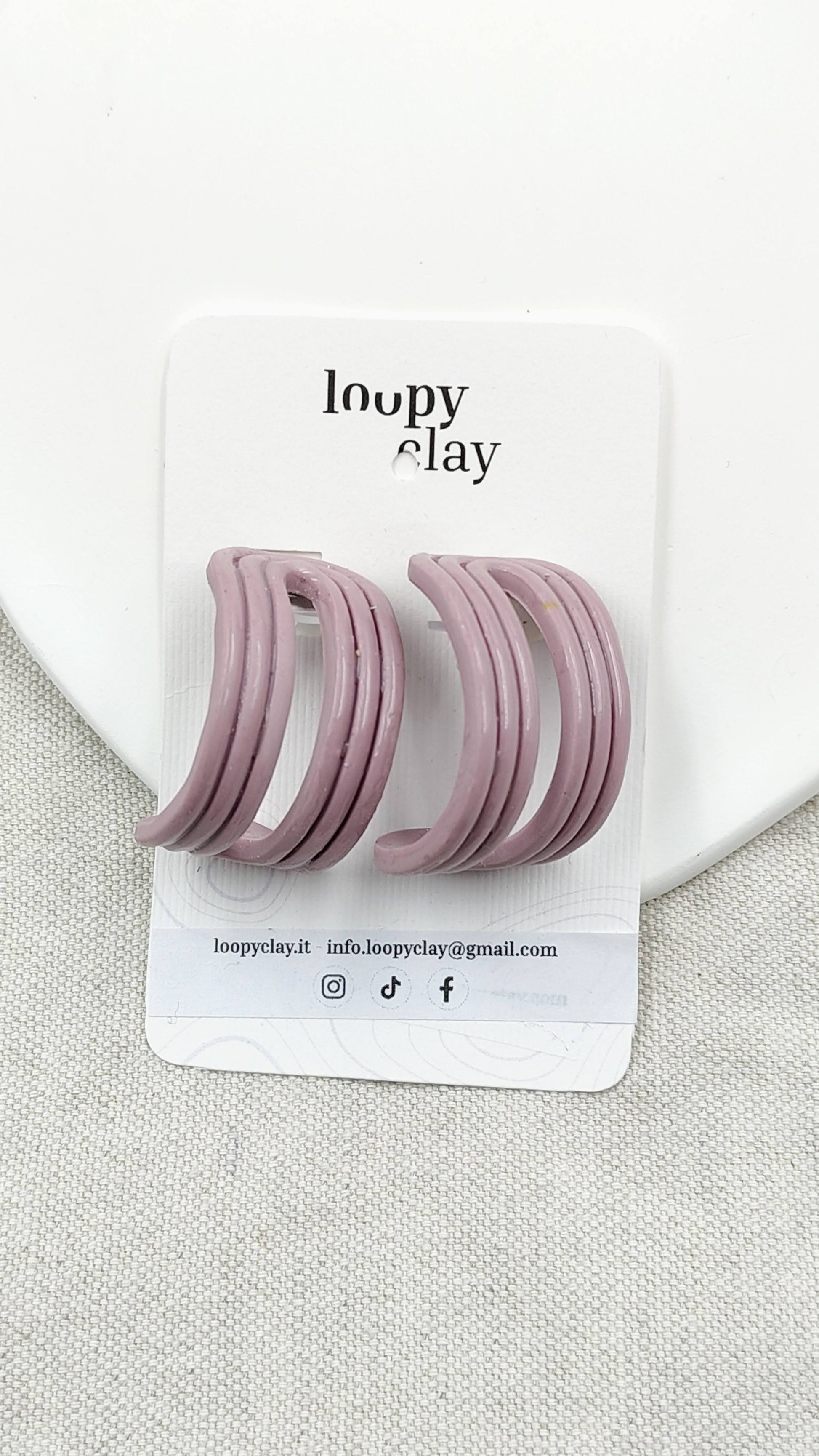 Orecchini Huggies Pastello | Minimalismo e Colore