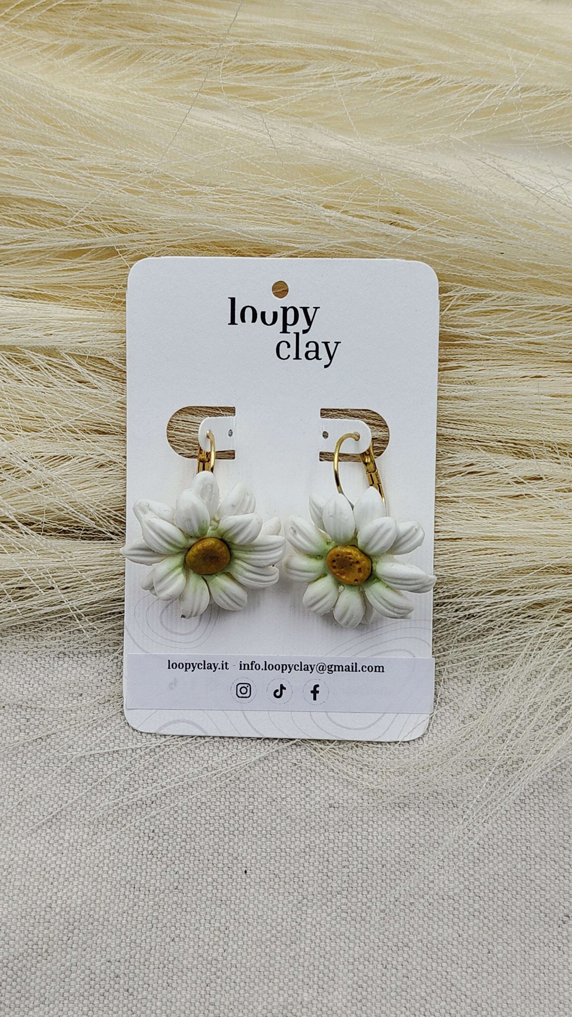 Orecchini Margherita Vintage | Eleganza retrò cabochon