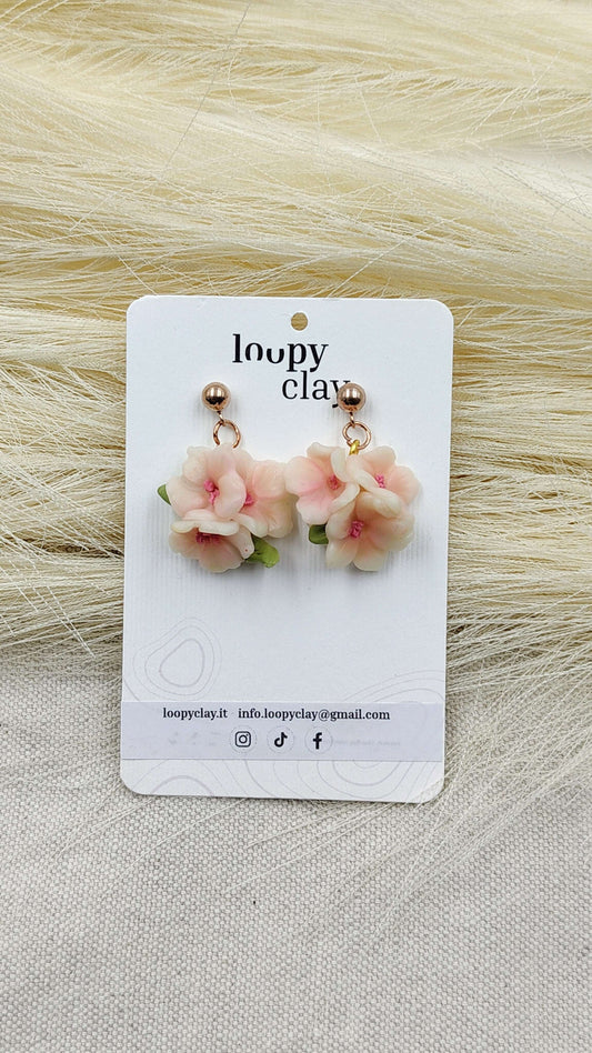 Orecchini Sakura | L'effimera bellezza dei ciliegi